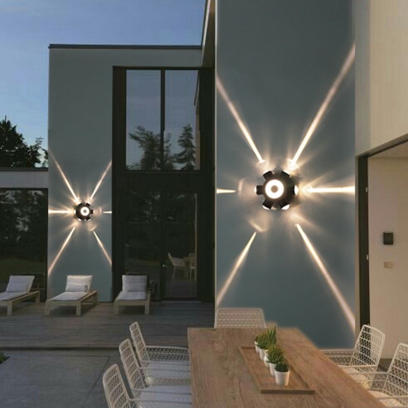 Настенный светильник Reluce 86973-9.2-007U LED2W+6*1W BK