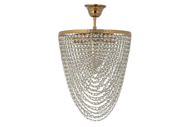 Stella E 1.3.30.504 G Потолочная хрустальная люстра Arti Lampadari Stella Stella E 1.3.30.504 G