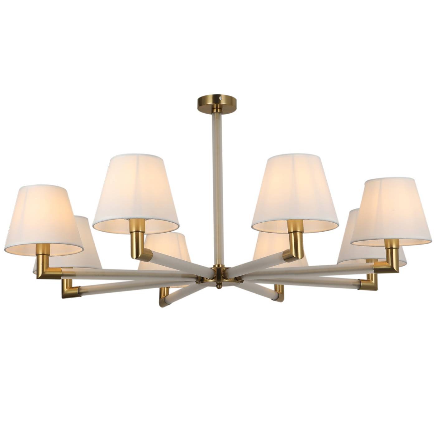 IL0501-8P-79 BRASS Потолочная люстра ILLUMICO IL0501-8P-79 BRASS