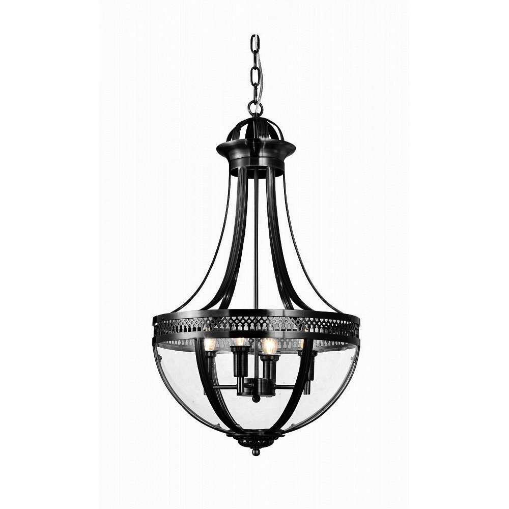 KM0287P-6 black Подвесная люстра Delight Collection Capitol KM0287P-6 black