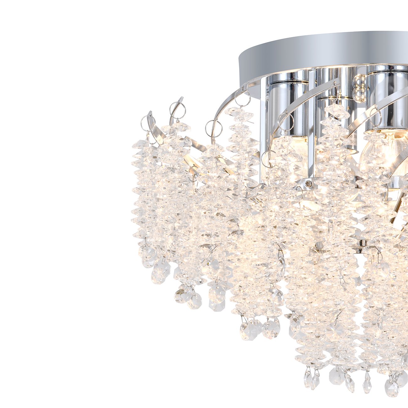 Потолочная люстра 140015/4C E27*60W Chrome Whisper Escada ES0000071