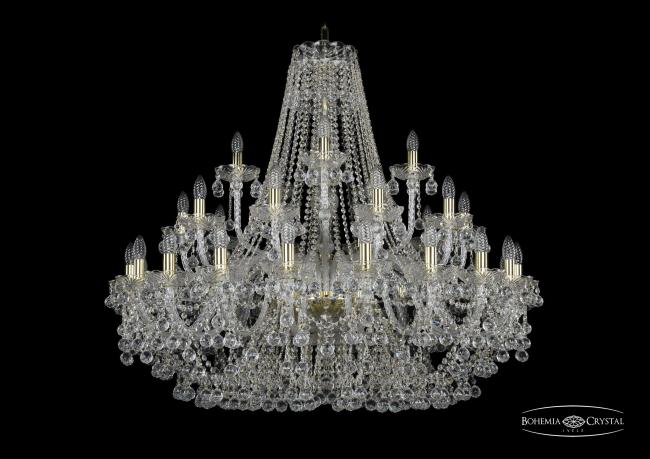 Подвесная хрустальная люстра 1409 Bohemia 1409/20+10+5/400 G