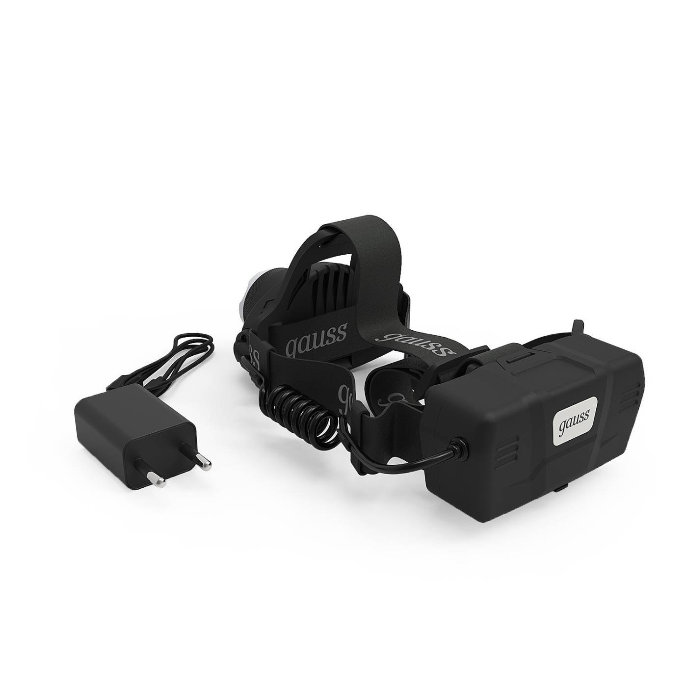 Фонарик Gauss Фонарь налобный GF407