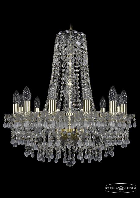 Подвесная хрустальная люстра 1410 Bohemia 1410/12/195/h-60 G V0300