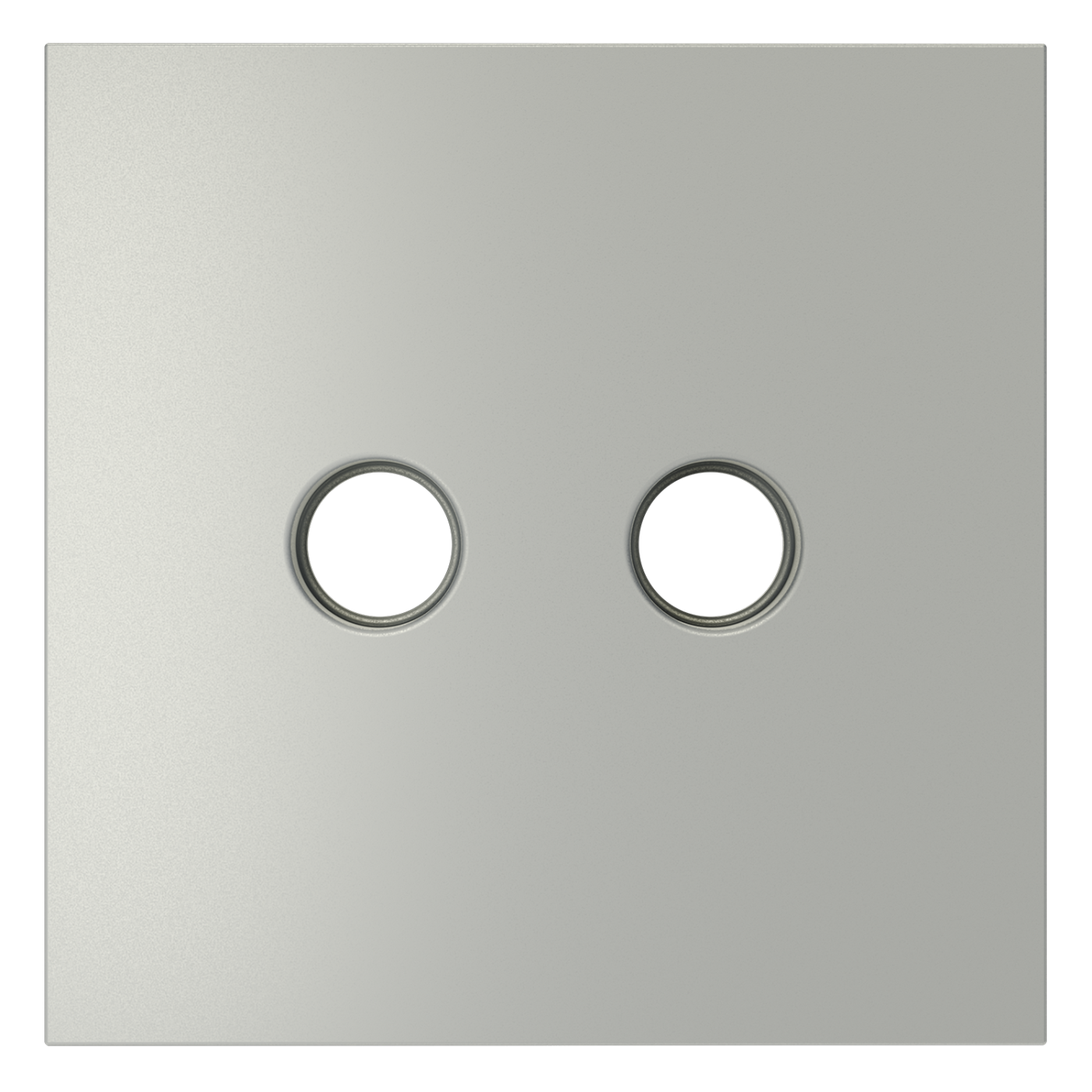 Накладка для розетки телевизионной оконечной TV+SAT, S70 (сталь)