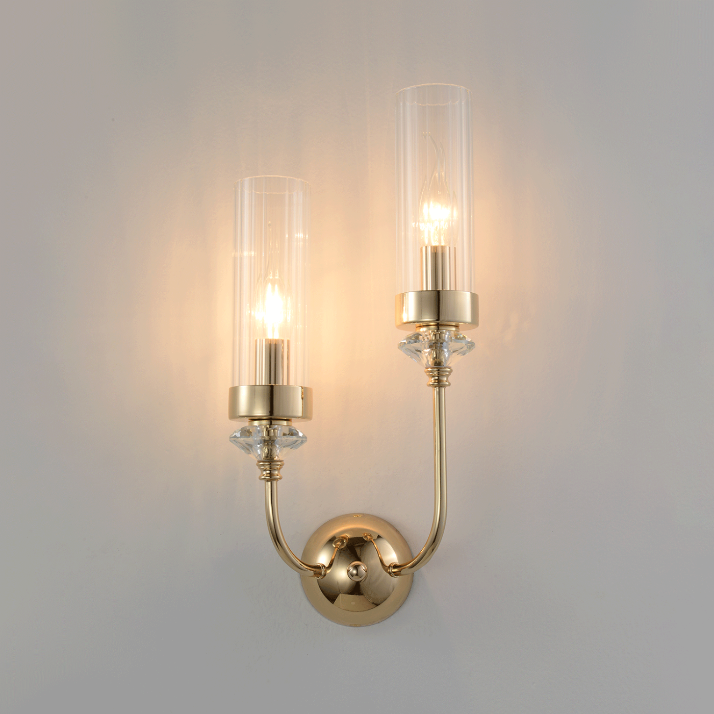 SECRET AP2 GOLD Настенное бра Crystal Lux Secret SECRET AP2 GOLD