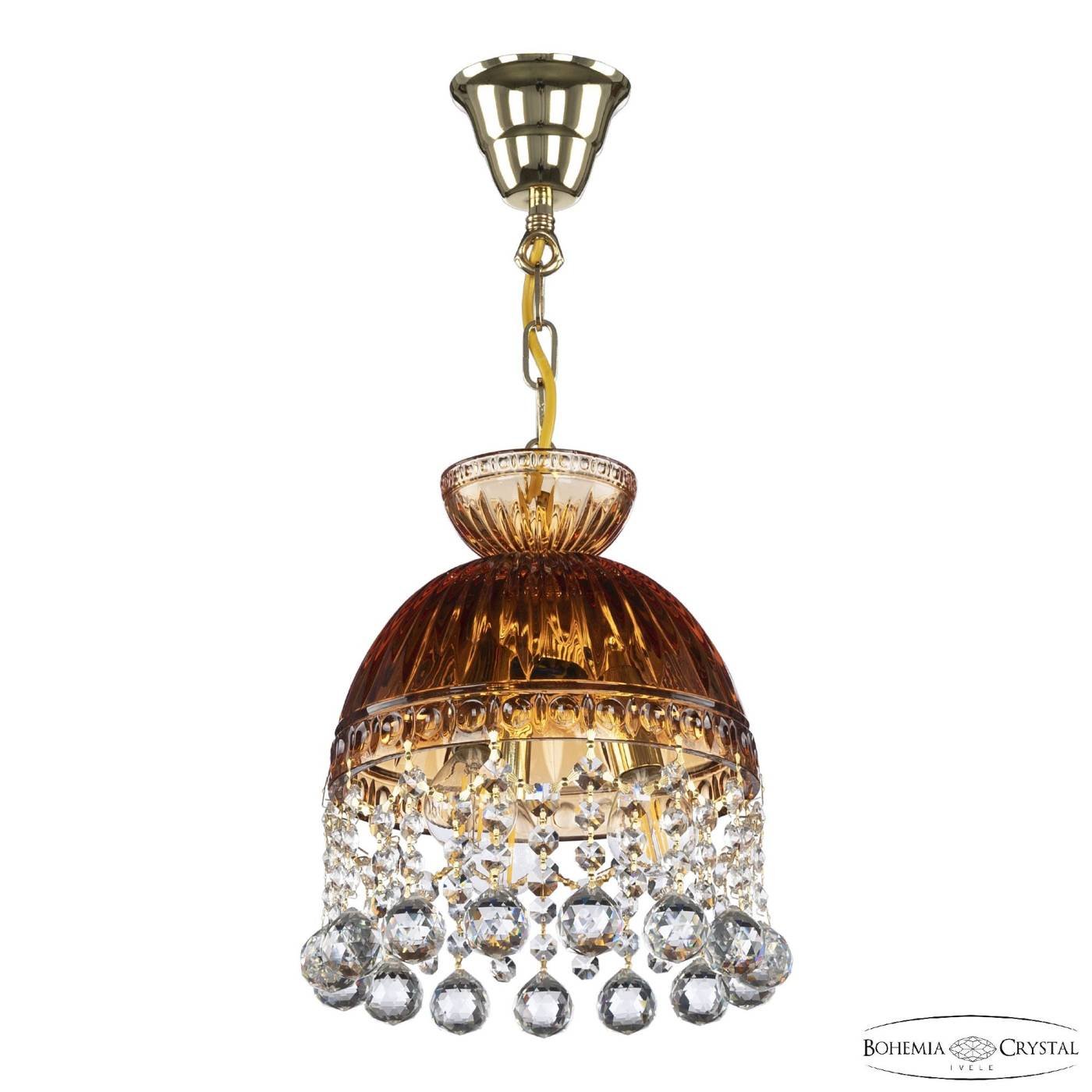 5478/22 G Amber/M-1G Balls Светильник подвесной Bohemia 5478 5478/22 G Amber/M-1G Balls