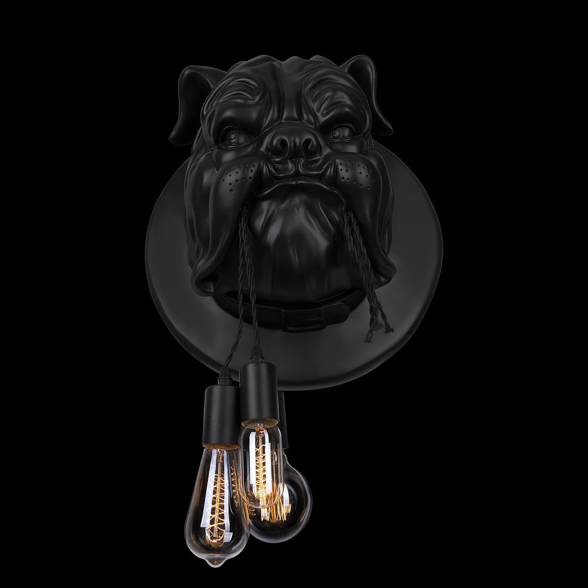10177 Black Настенный светильник Loft It Bulldog 10177 Black