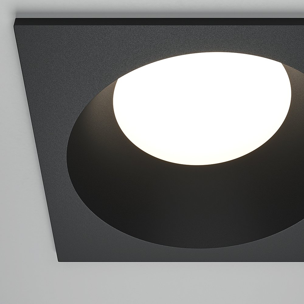 Встраиваемый светильник Maytoni Share DL126-GX53-SQ-B