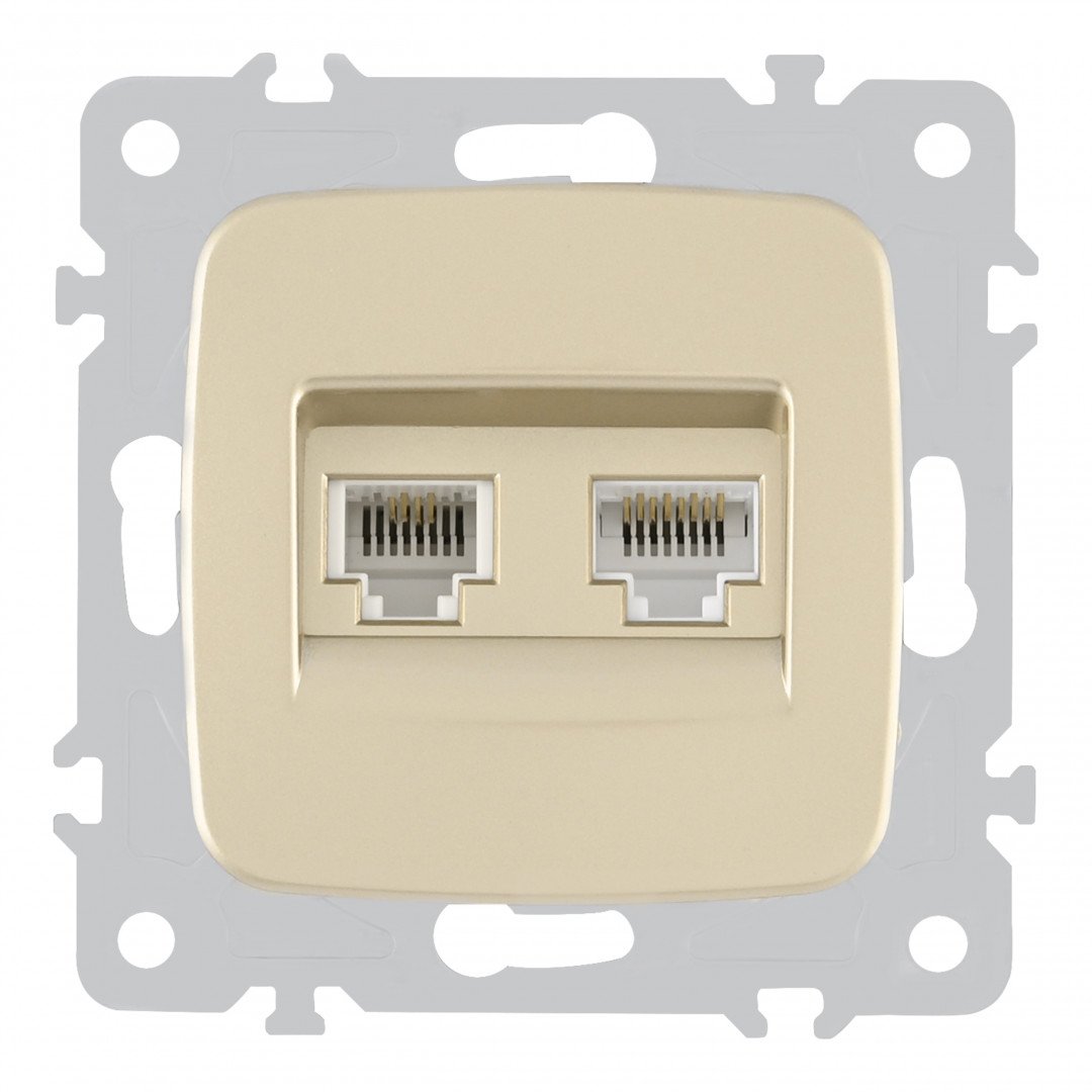 Розетка Arte Milano Am-205 205.44-1.shampan