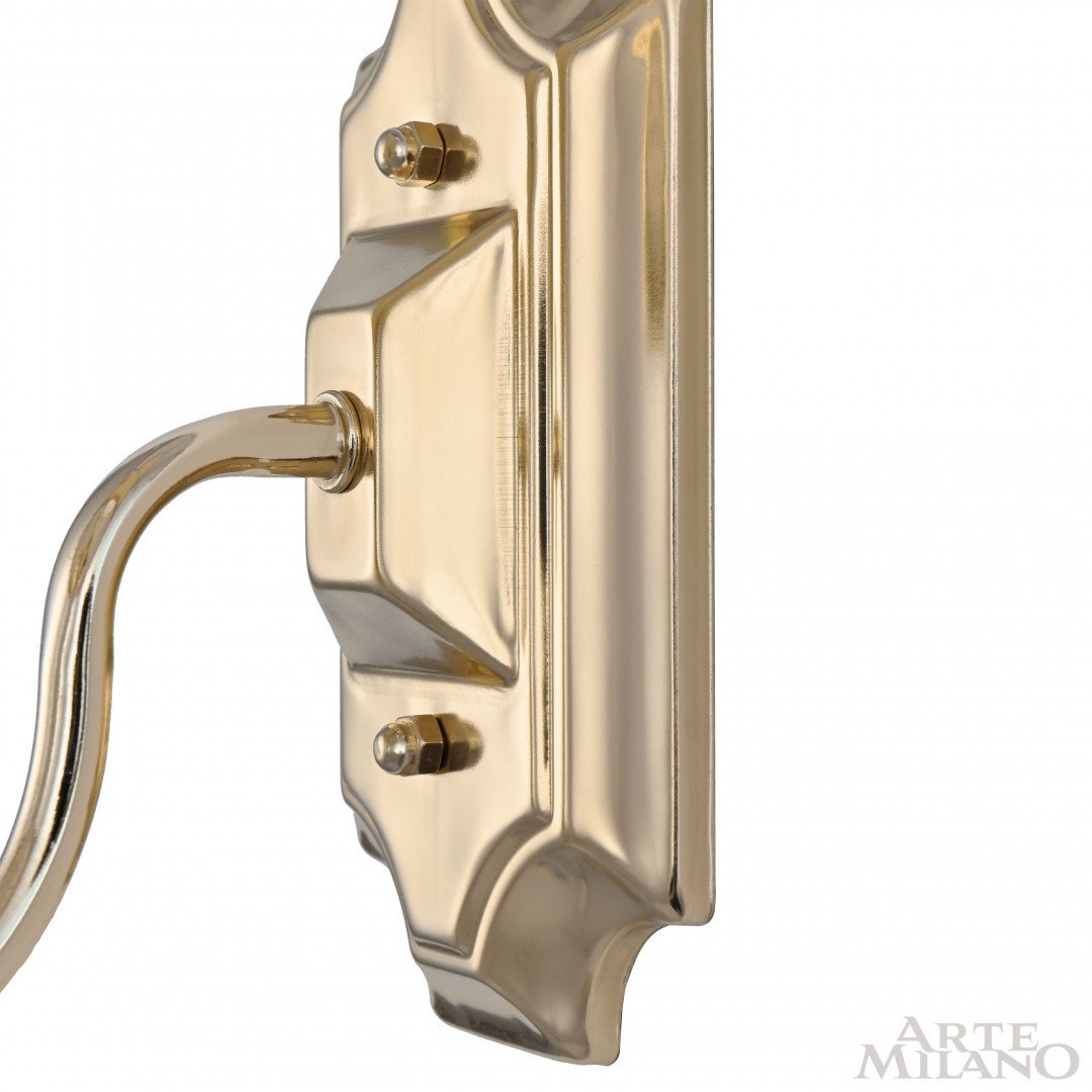 308857/1W Wh/Gd Настенное бра Arte Milano Florentia-8857 308857/1W Wh/Gd