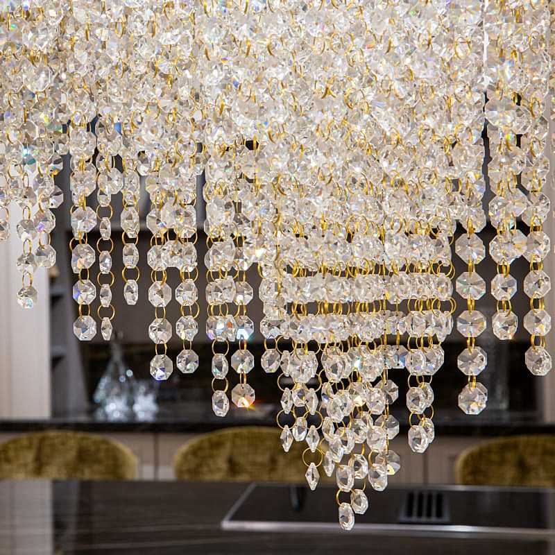 L38514.92 Подвесная хрустальная люстра Mastery L'Arte Luce Luxury L38514.92