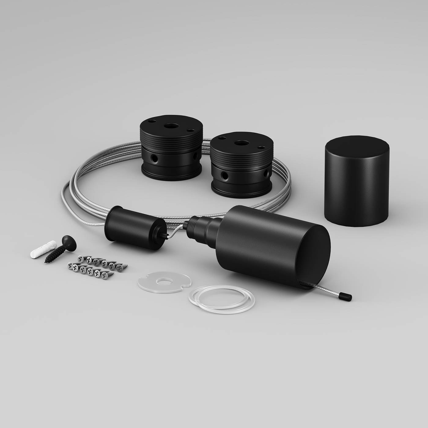 Набор для вертикального подвесного монтажа Nemo D18 Maytoni Круглый 360 201149