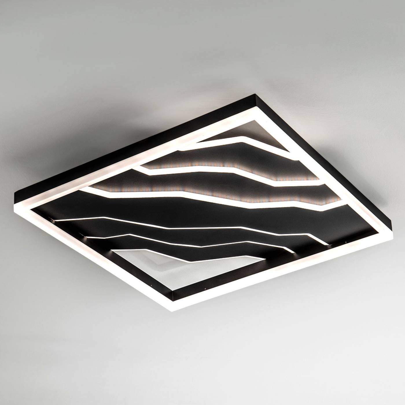 L1054-500 BK Потолочная люстра L LED4U L1054-500 BK