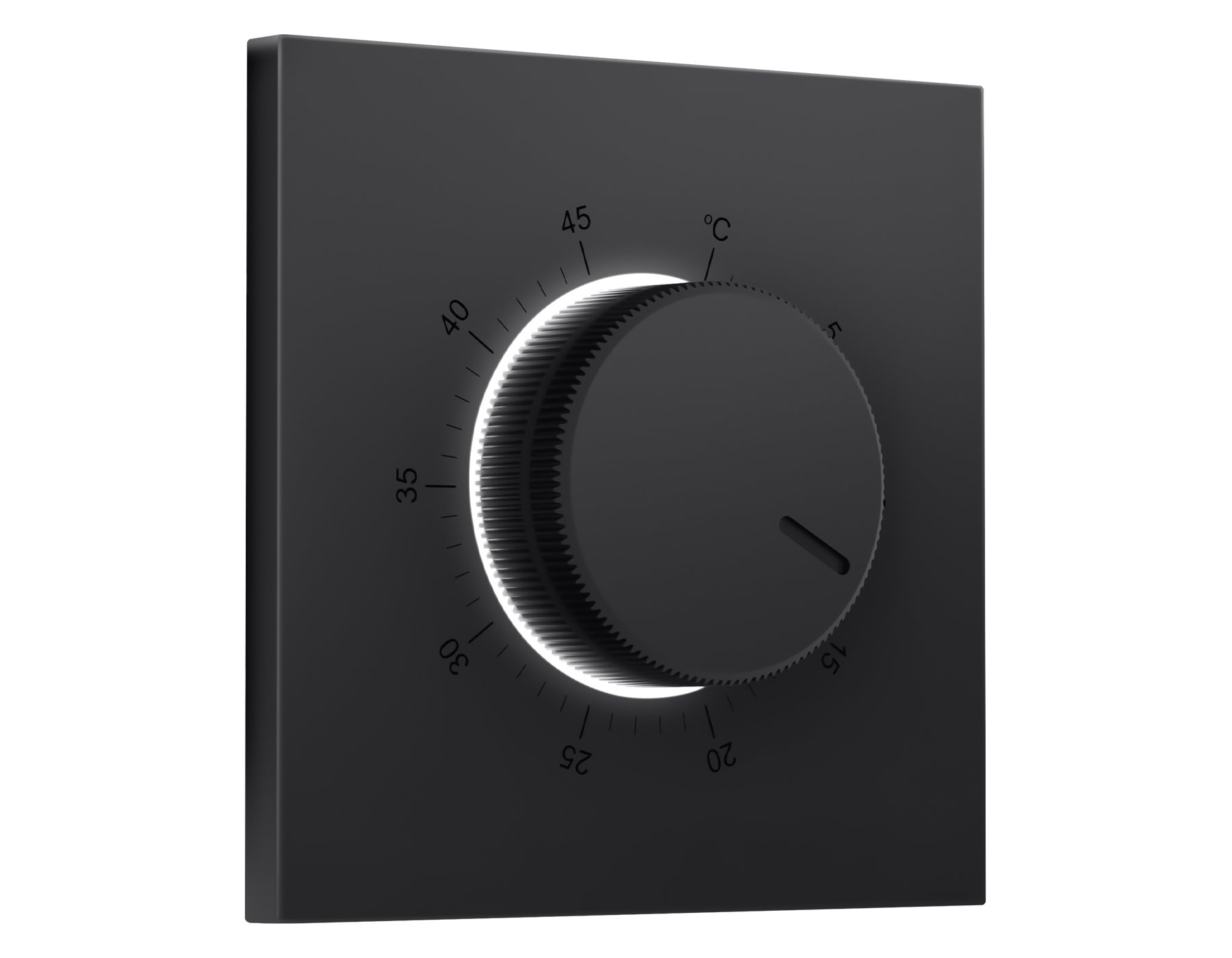 SP8057 SP8057 Лицевая панель SIGMA (Черный матовый) для терморегулятора теплого пола QUANT PRO