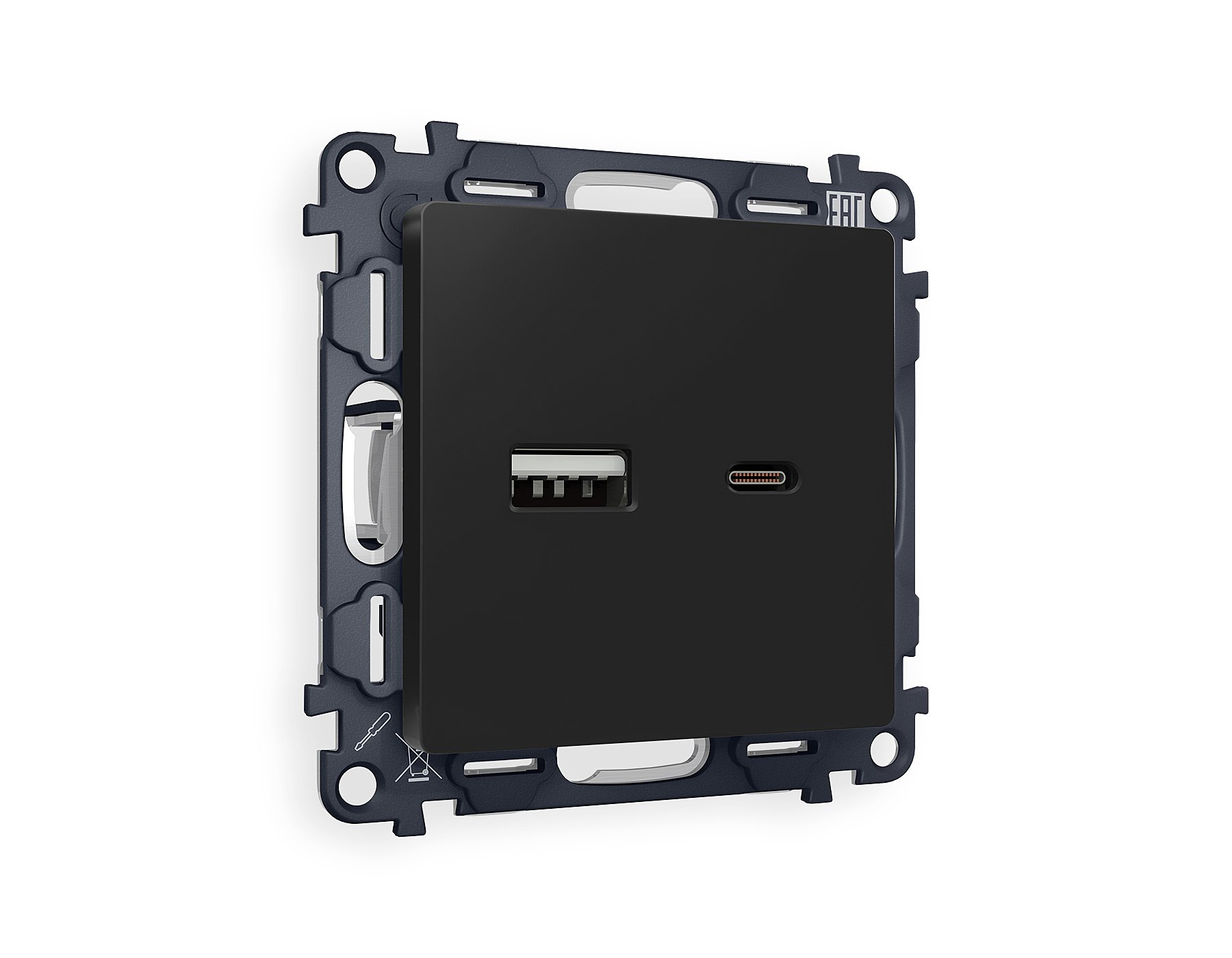 MA811010 Розетка Ambrella Volt ALFA MA811010