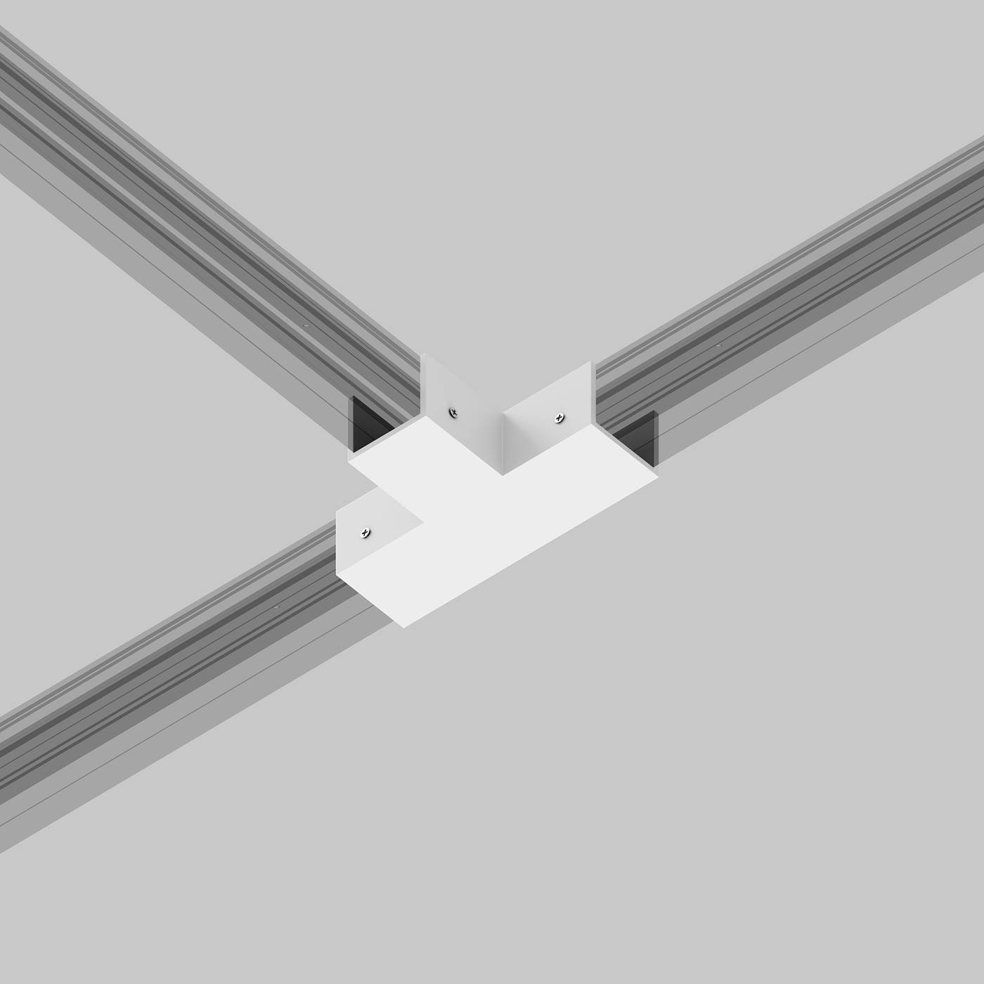 Коннектор T-образный для профиля Elasity IP Maytoni Elasity IP O-TR001-TC-W