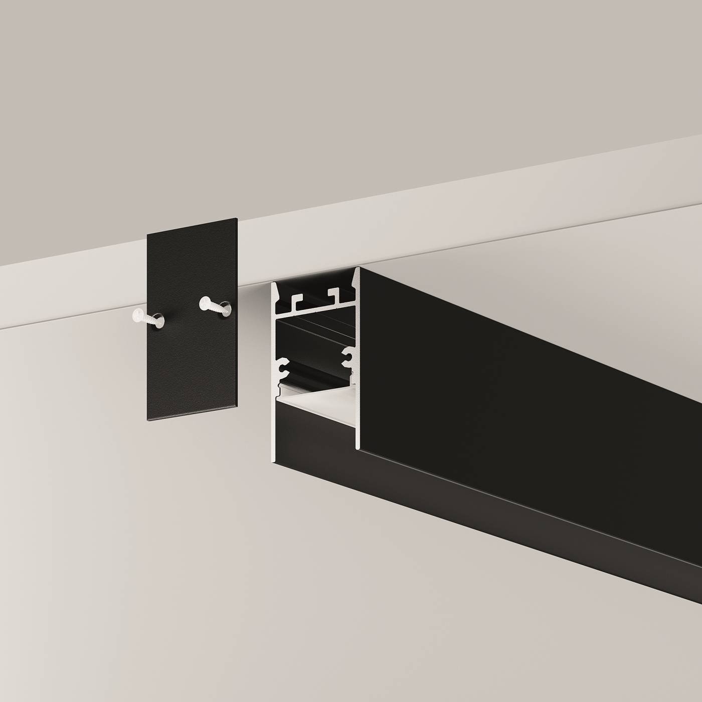 Профиль Maytoni Накладной-подвесной профиль 633010