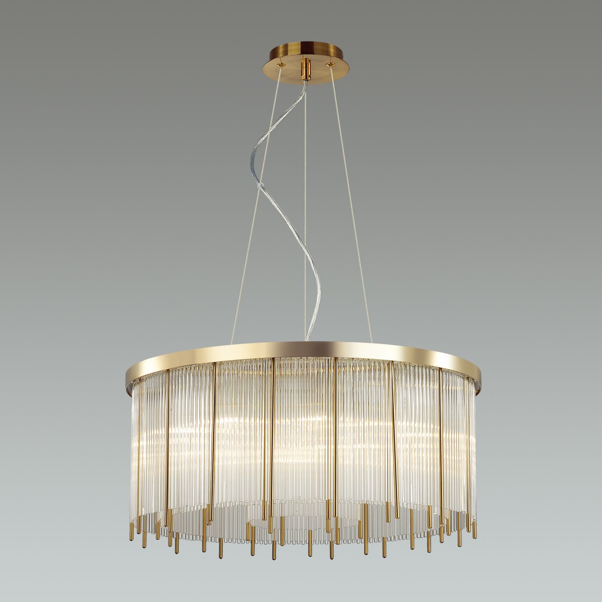 Подвесная хрустальная люстра York Odeon Light 4788/10