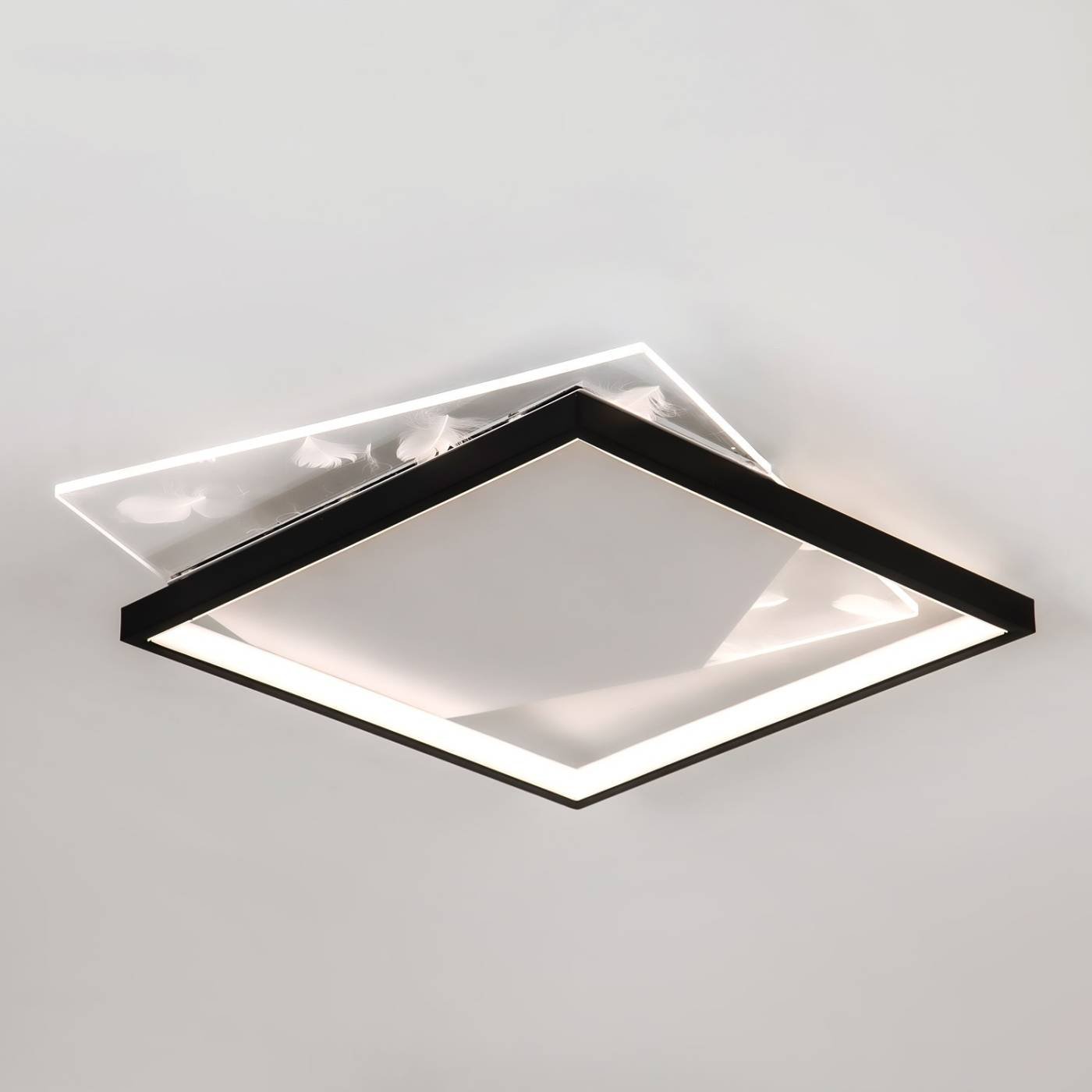 L1042-500 BK Потолочная люстра L LED4U L1042-500 BK