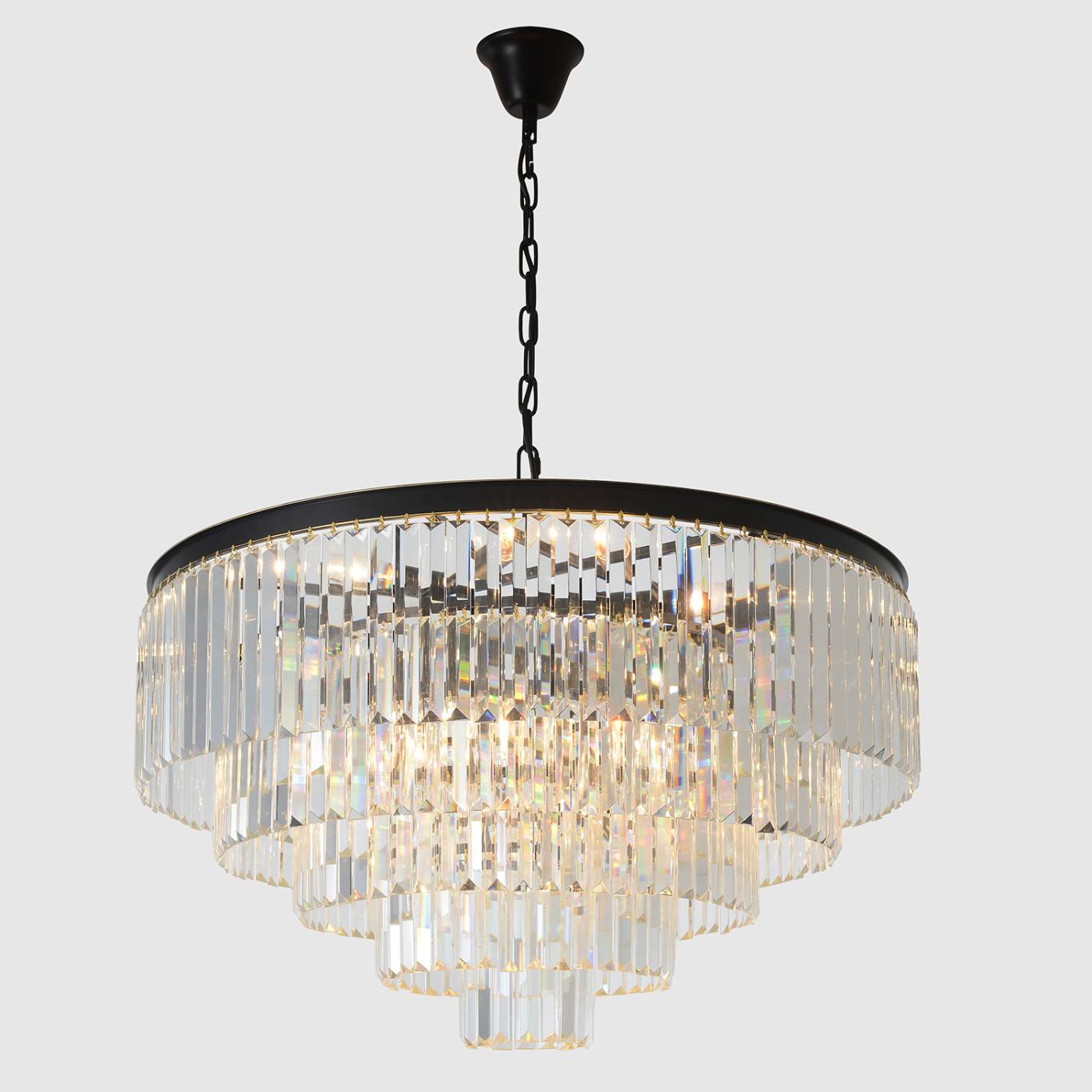 MAXIME SP13 BLACK Подвесная люстра Crystal Lux Maxime MAXIME SP13 BLACK