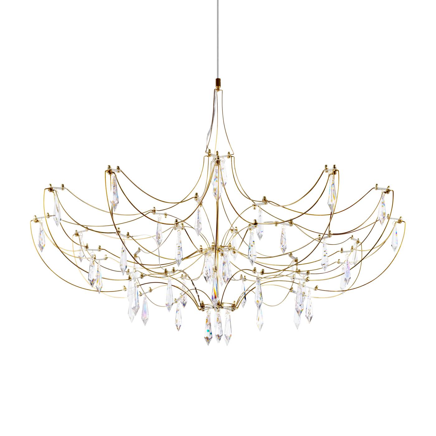 10589/900 Gold Asfour Подвесная люстра Mira Loft It 10589/900 Gold Asfour