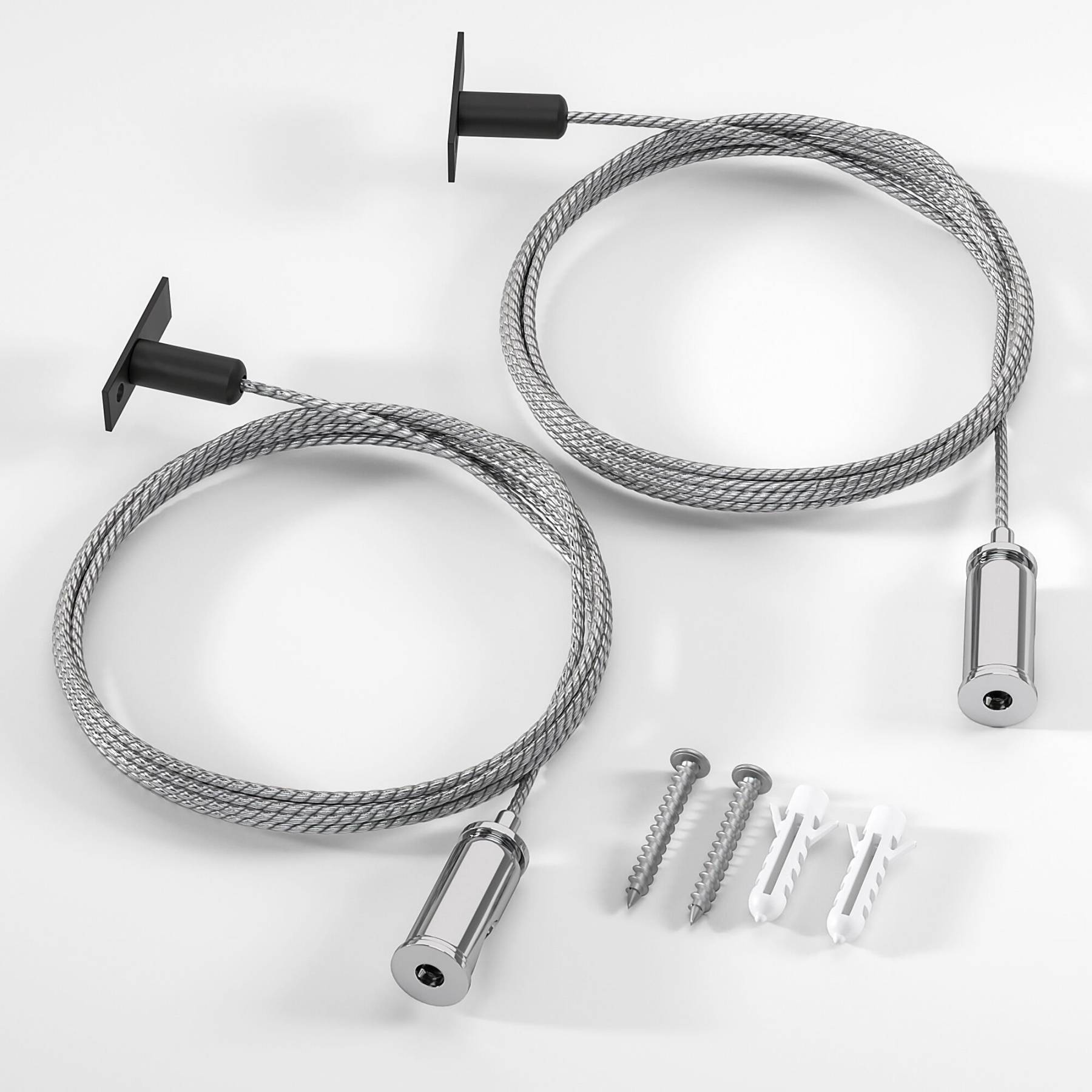 Набор для подвеса Round (2м) (2шт) 85201/00_система Мини Набор для подвеса Elektrostandard Mini Magnetic Mini Magnetic Набор для подвеса Round (2м) 85201/00