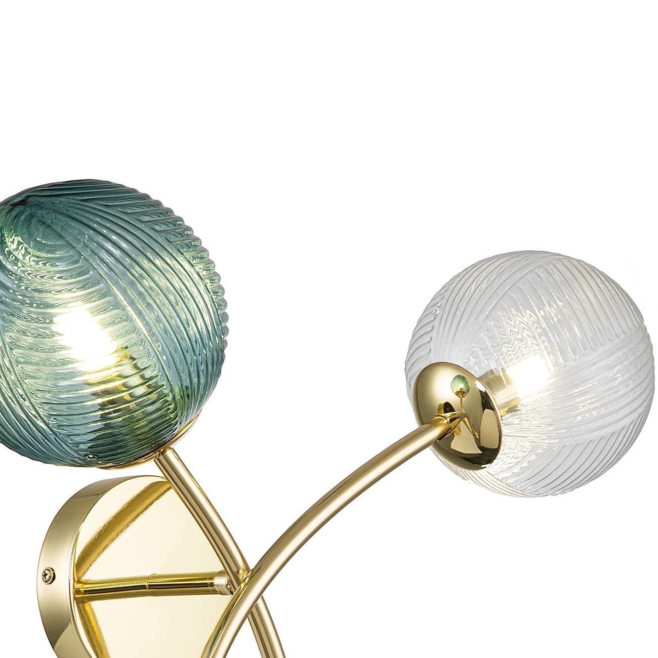 V000299 Настенное бра Indigo Selva 11032/2W Gold V000299