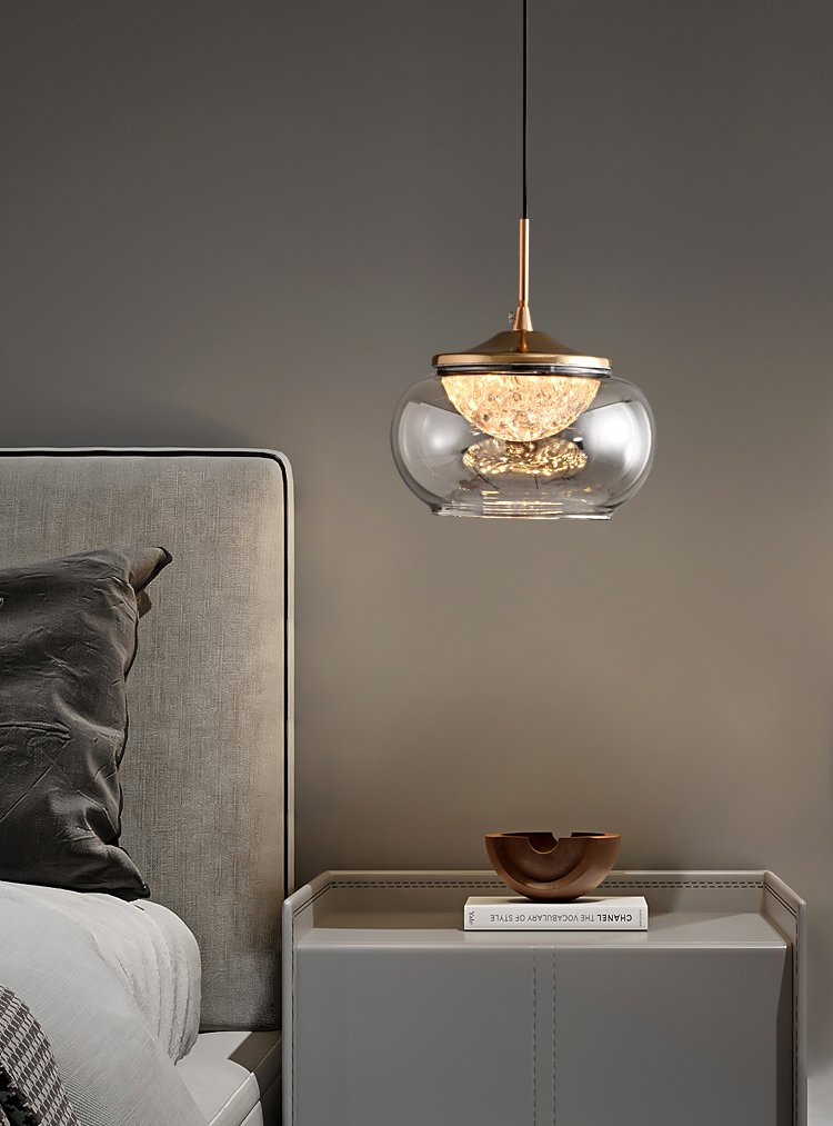MT9128-1H gold/smoke Светильник подвесной Delight Collection MT9128 MT9128-1H gold/smoke