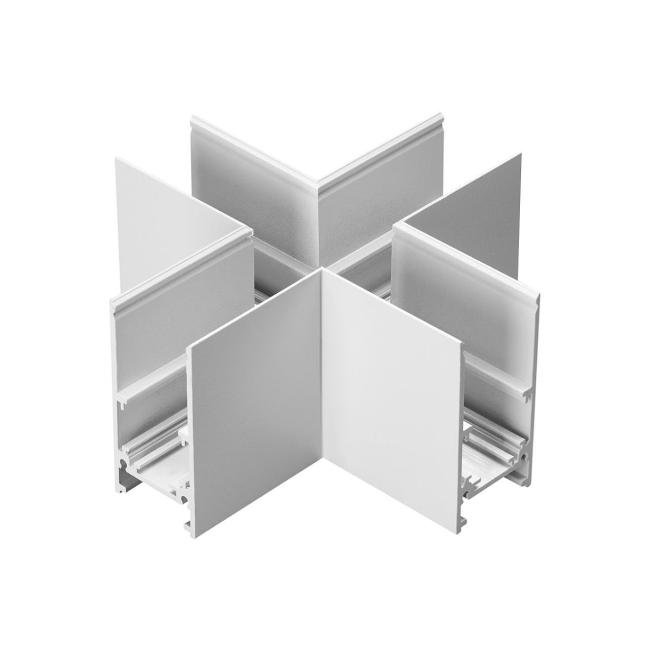 135171 Соединитель для низковольтного шинопровода X-образный Novotech Flum 135171