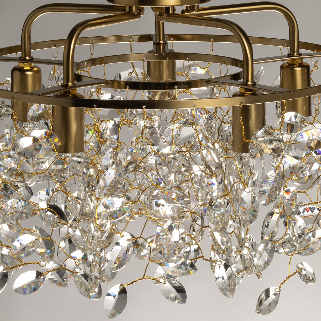 Потолочная люстра De Markt Лайма 467015205