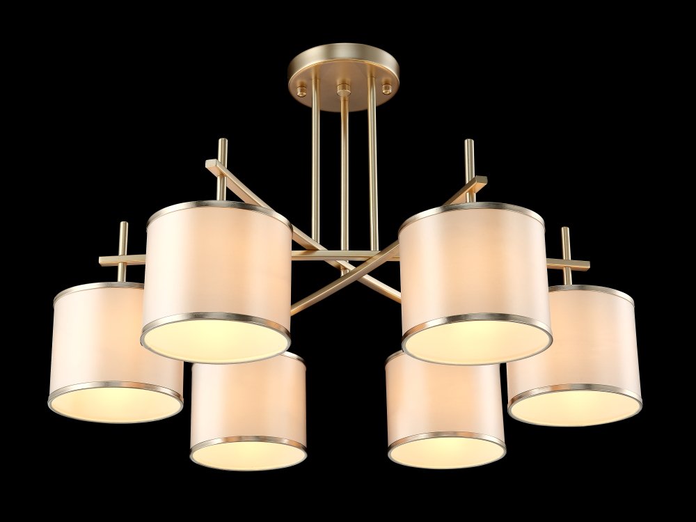 Потолочная люстра Crystal Lux Sergio SERGIO PL6 GOLD