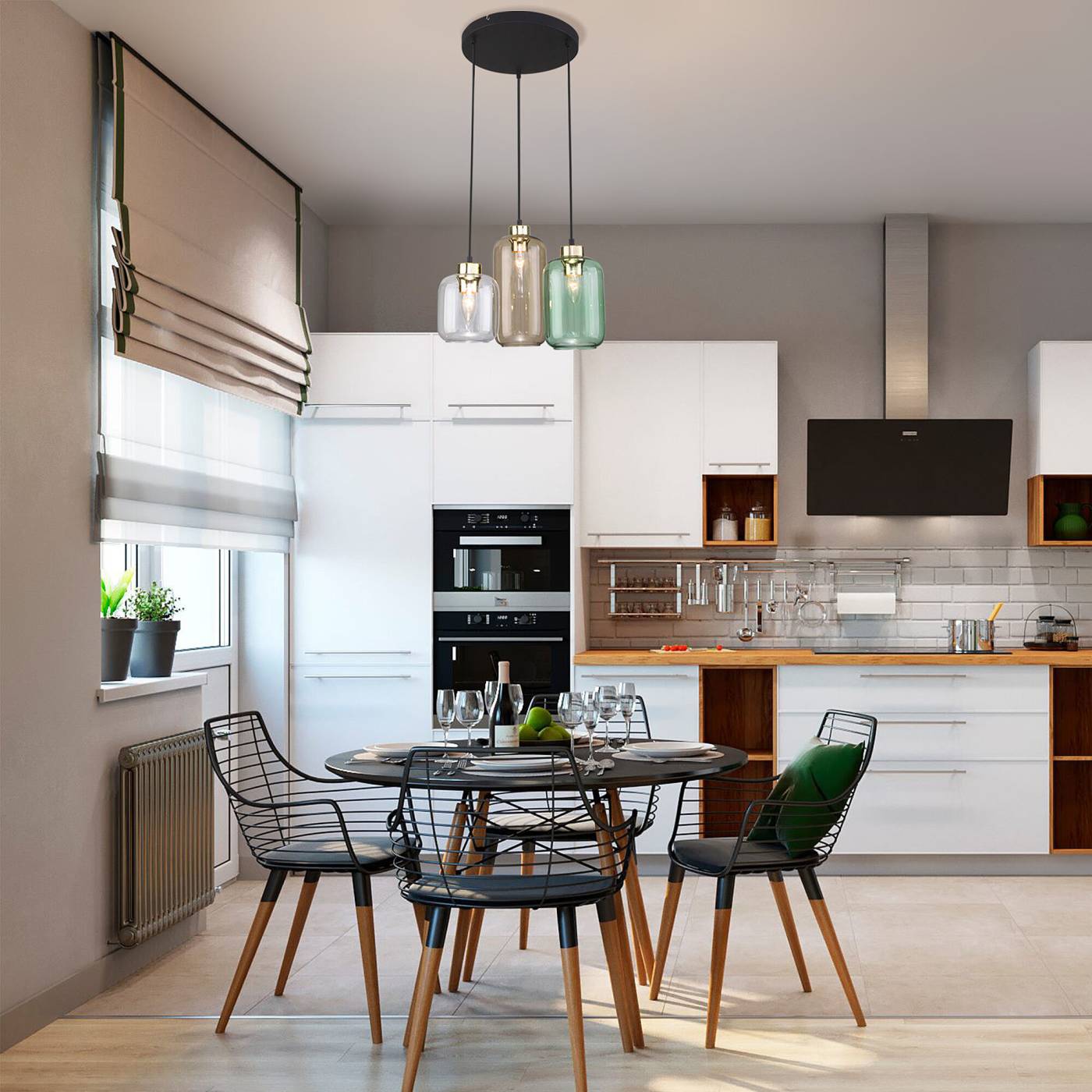 3325 Marco Green Светильник подвесной TK Lighting Marco 3325 Marco Green
