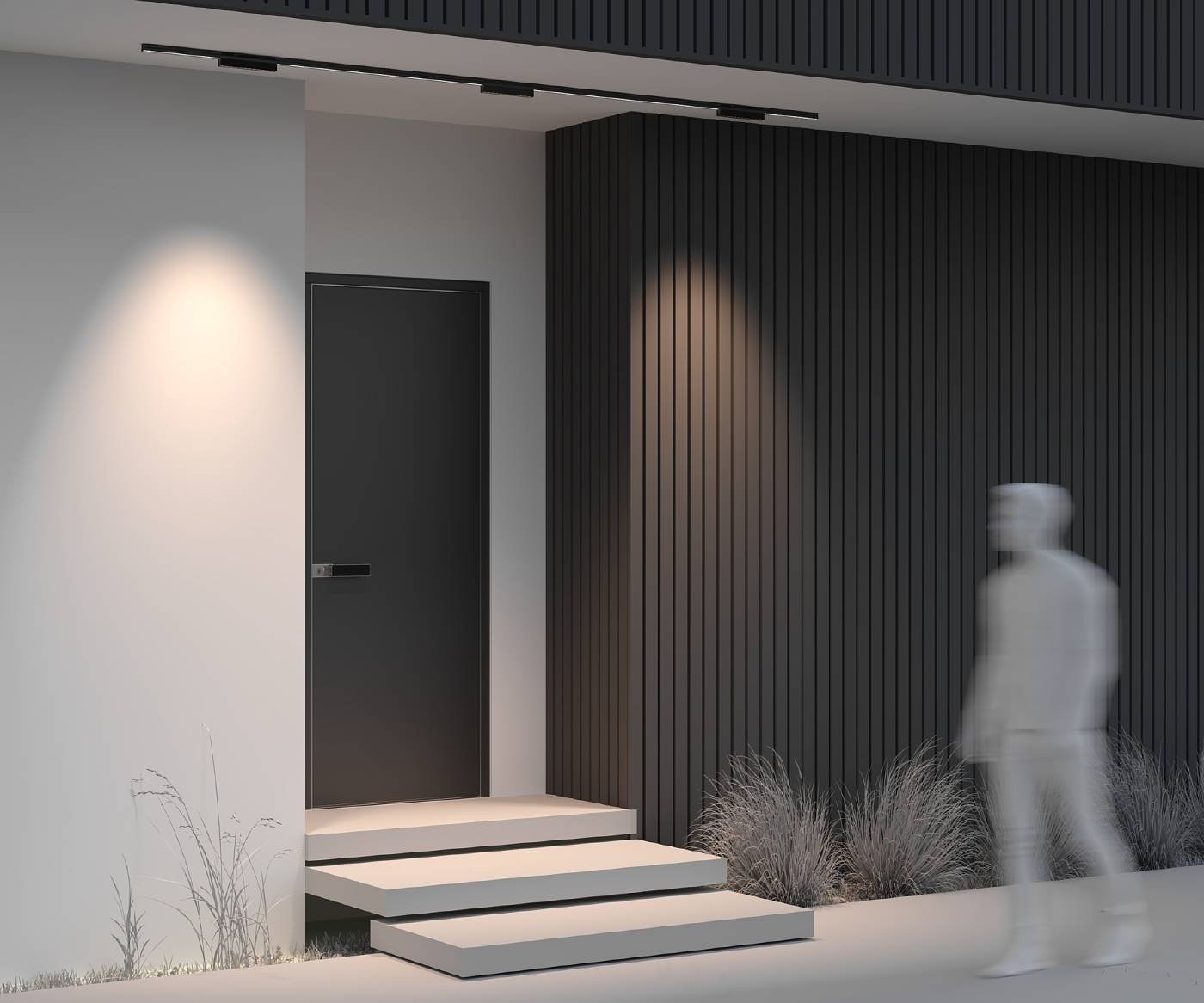 Трековый светильник Maytoni Points O-TR02-2-S-12WB3K