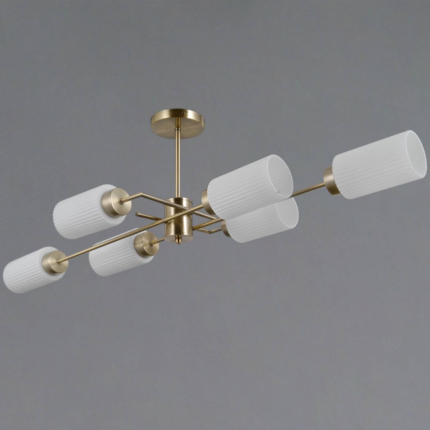 Потолочная люстра ILLUMICO IL0737-6ASQ-25 AB NAPLES