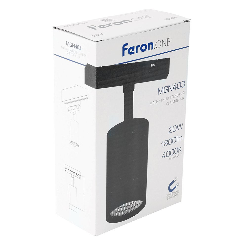 53432 Трековый светильник Feron 53432