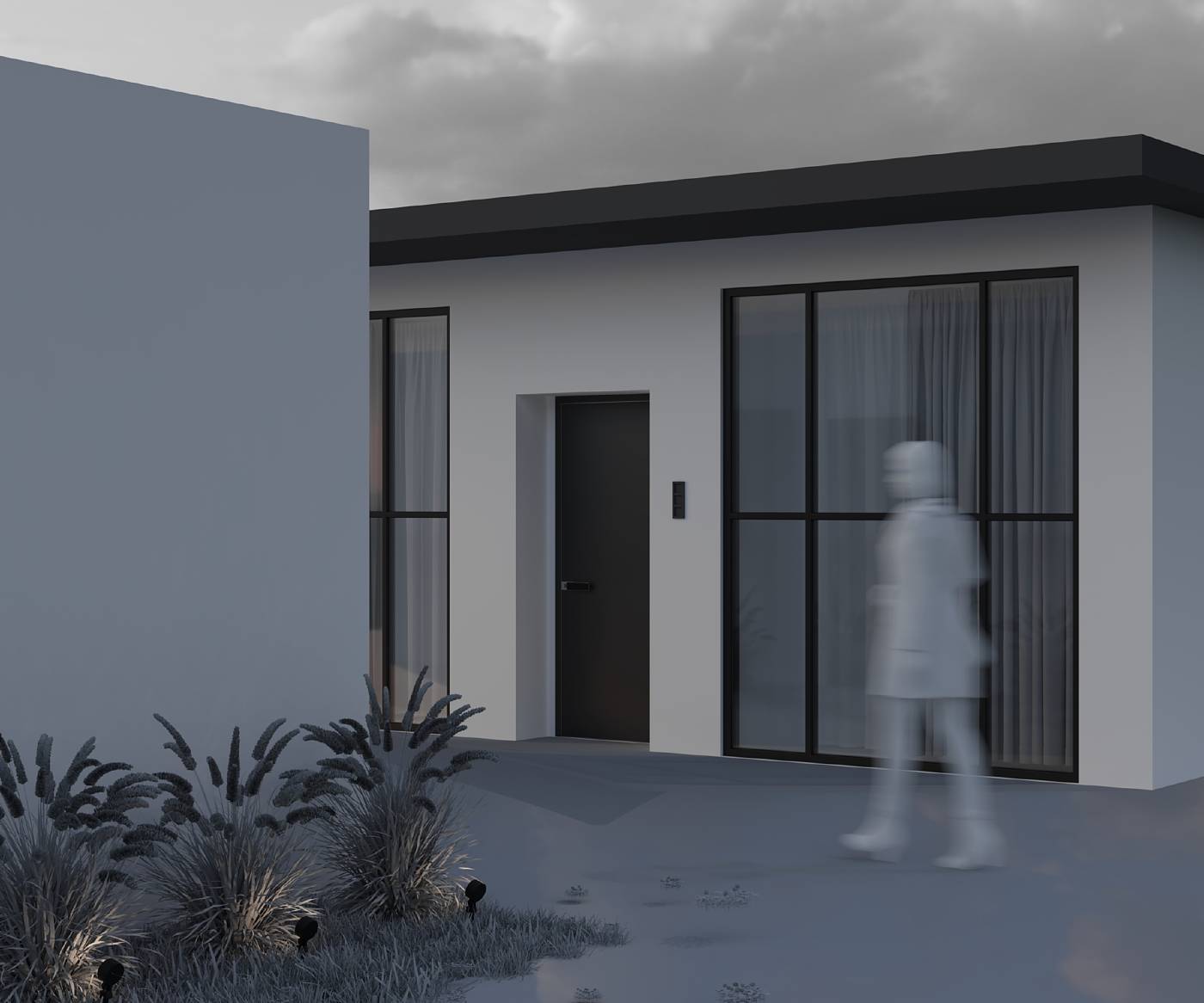 O495FL-L10B3K Грунтовый светильник Maytoni Core O495FL-L10B3K