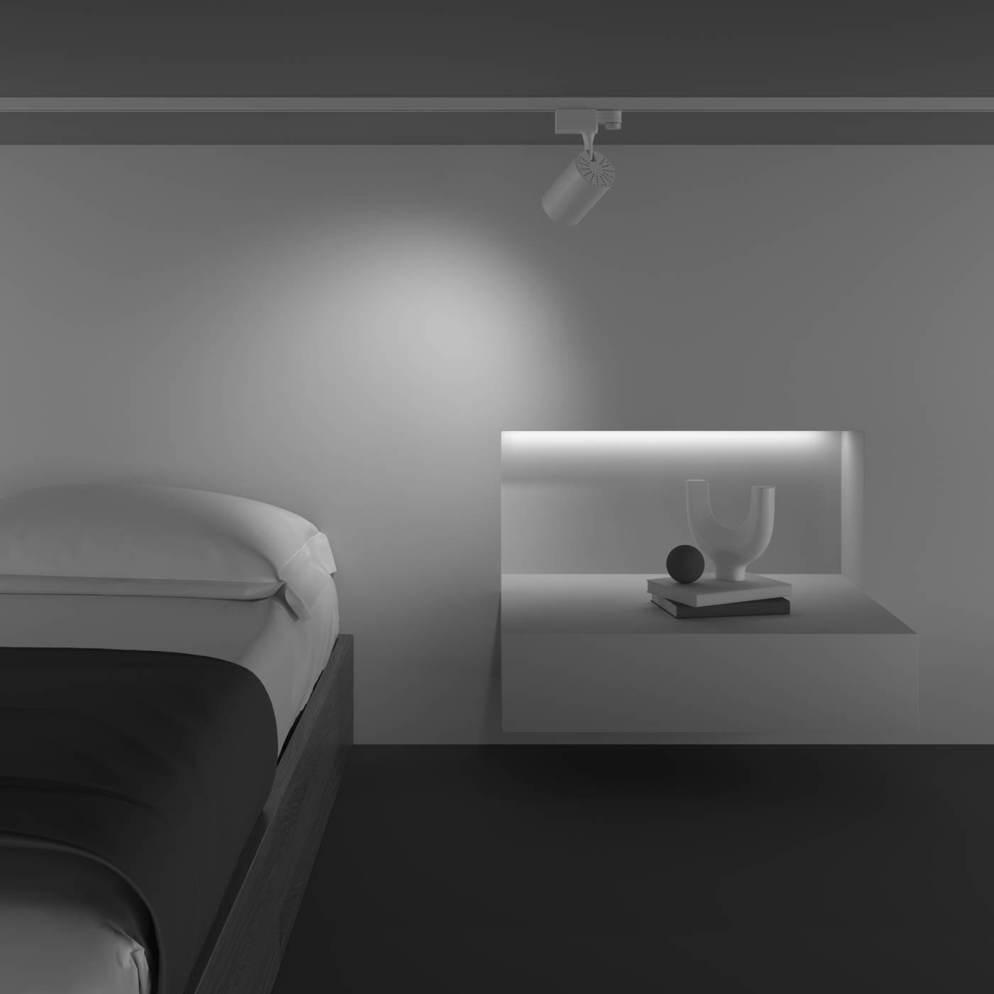 TR029-3-10W4K-W-W Трековый светильник Maytoni Vuoro Trinity TR029-3-10W4K-W-W