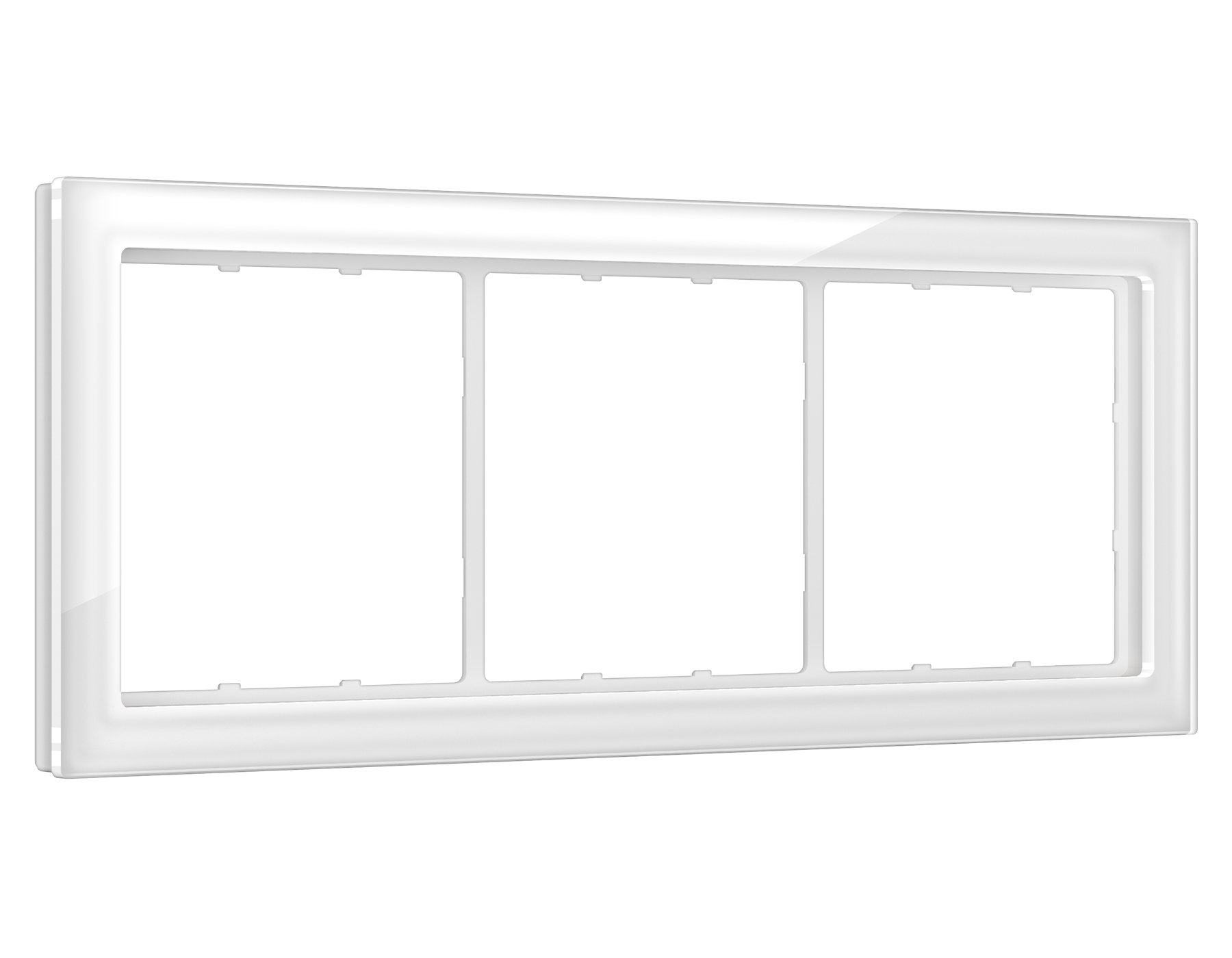 SF350103 SF350103 Рамка SIGMA Briz (Белый Стекло закаленное натуральное) 3-ая
