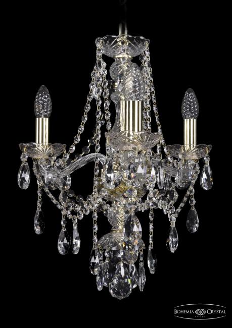 1415/3/141 G Подвесная хрустальная люстра 1415 Bohemia 1415/3/141 G