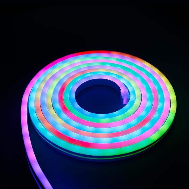Набор гибкого неона SLS 02 RGB IP 65 односторонний мульти, 5м Светодиодный шнур Elektrostandard 12V 7W IP65 Набор гибкого неона SLS 02 RGB IP 65 односторонний мульти, 5м a049856