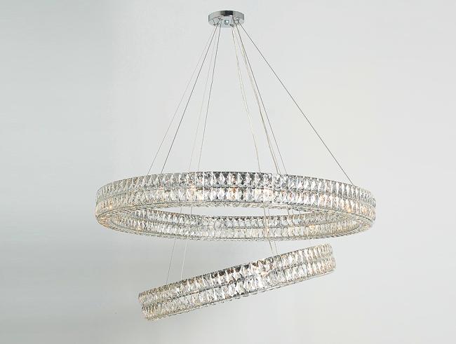 Потолочная чашка Newport Elizabeth 2 Потолочная чашка 8550 D14 2 вертик.кольца chrome