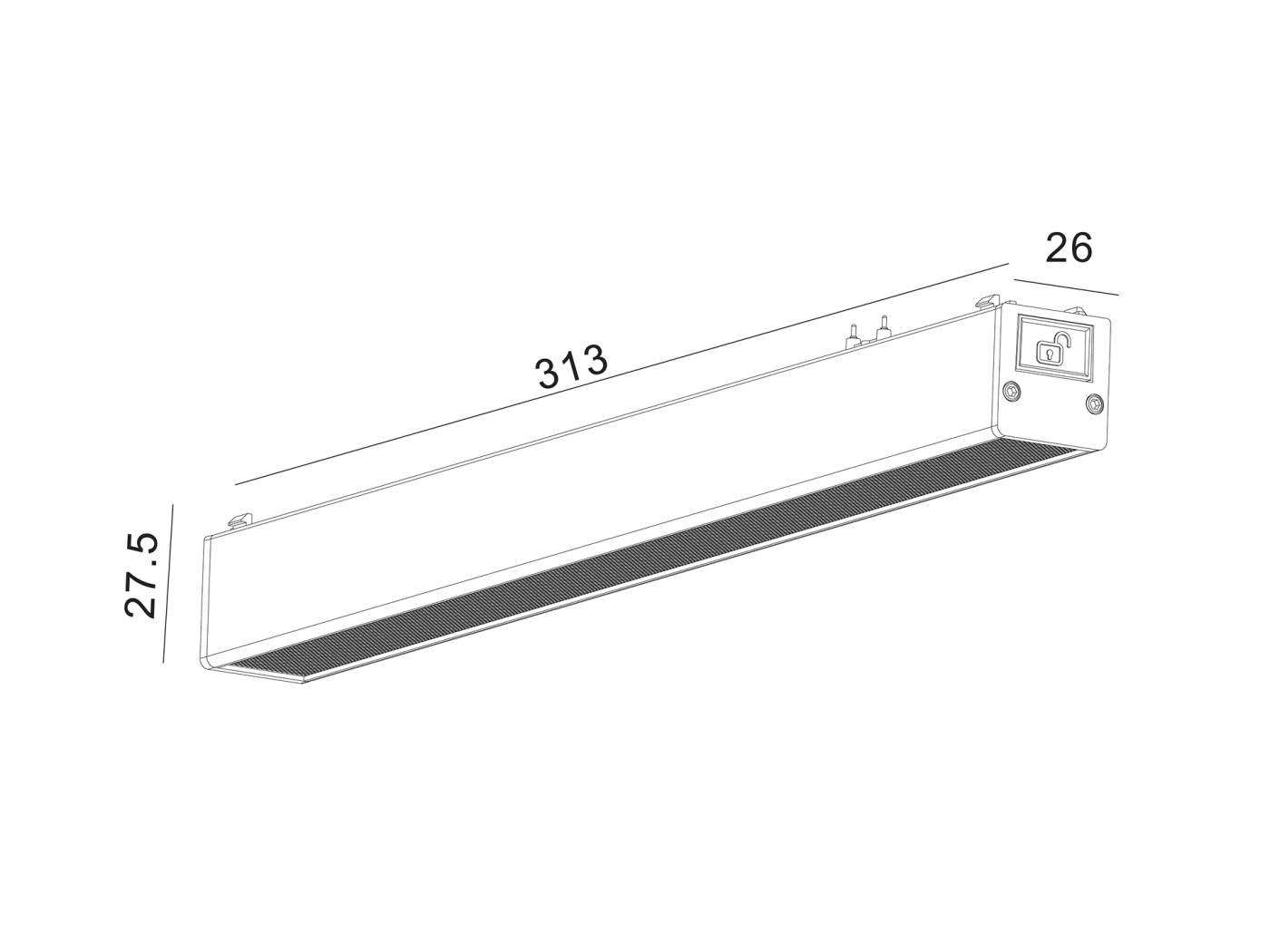 00-00022077 Трековый светильник SLIM SWG PRO 00-00022077