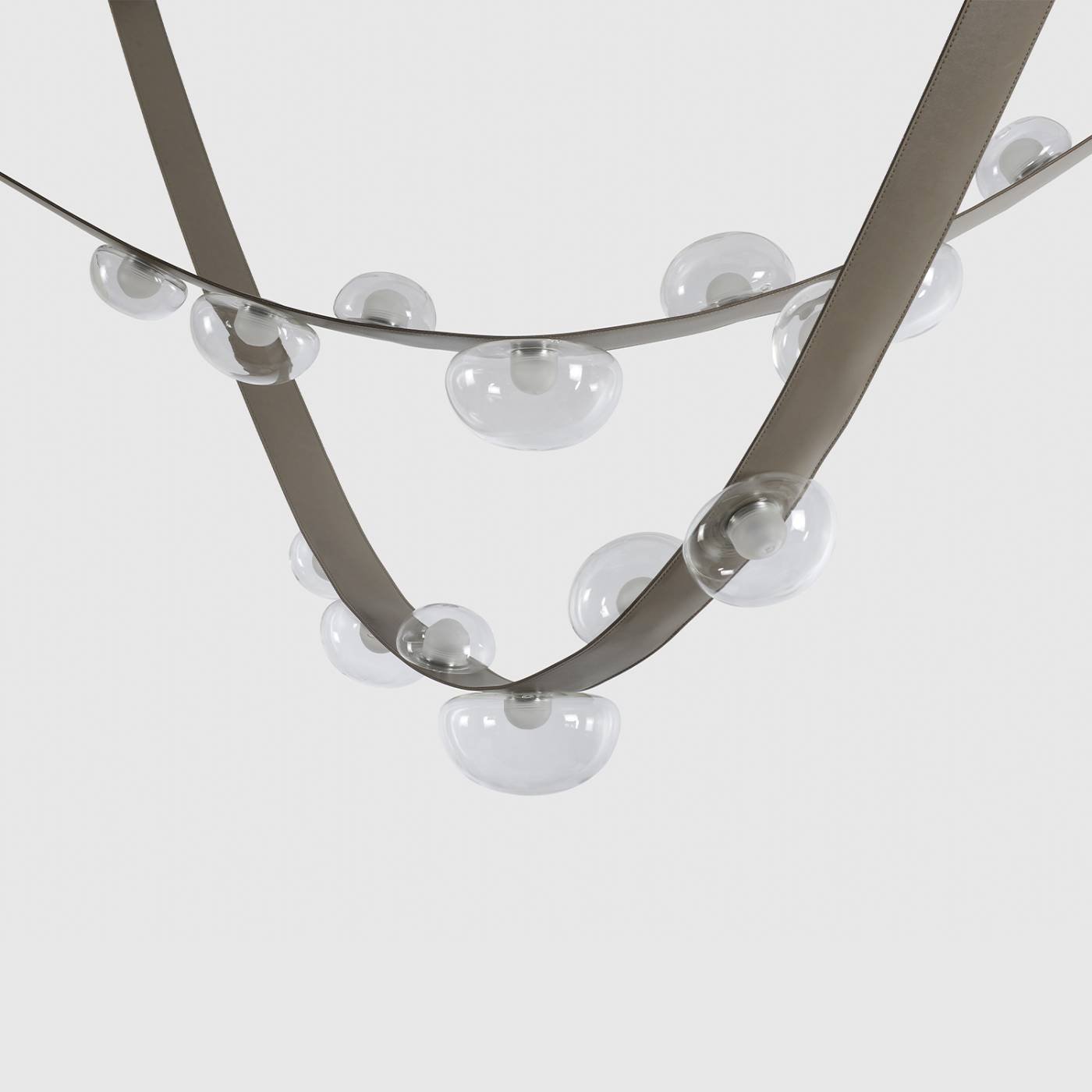 Светильник подвесной Crystal Lux Bosque BOSQUE SP7 L3000 GREY/TRANSPARENT