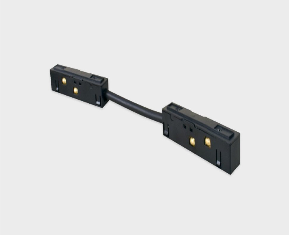 IT012-5041 black Соединитель угловой для шинопровода системы ATOM Italline IT012-5041 black