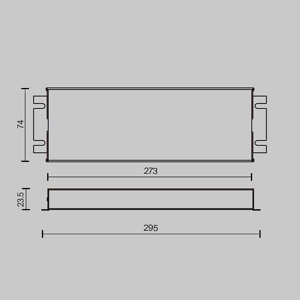 Источник напряжения Triac 24В 300Вт IP 67 Maytoni Источники напряжения Triac 734005