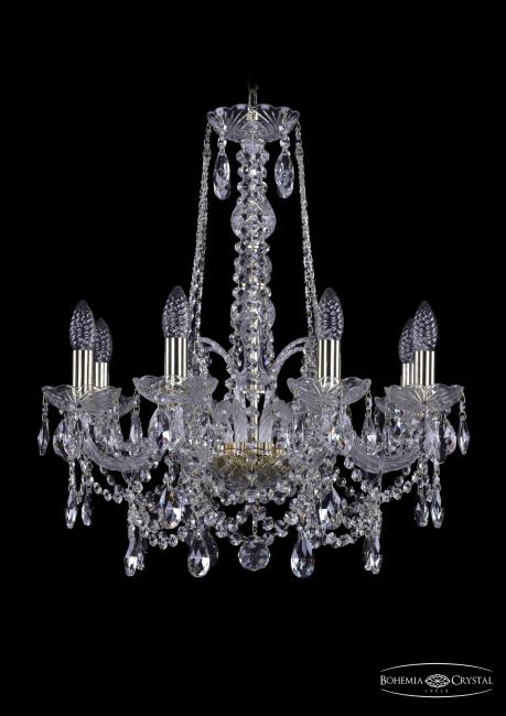 Подвесная хрустальная люстра 1411 Bohemia 1411/8/195/h-65 G