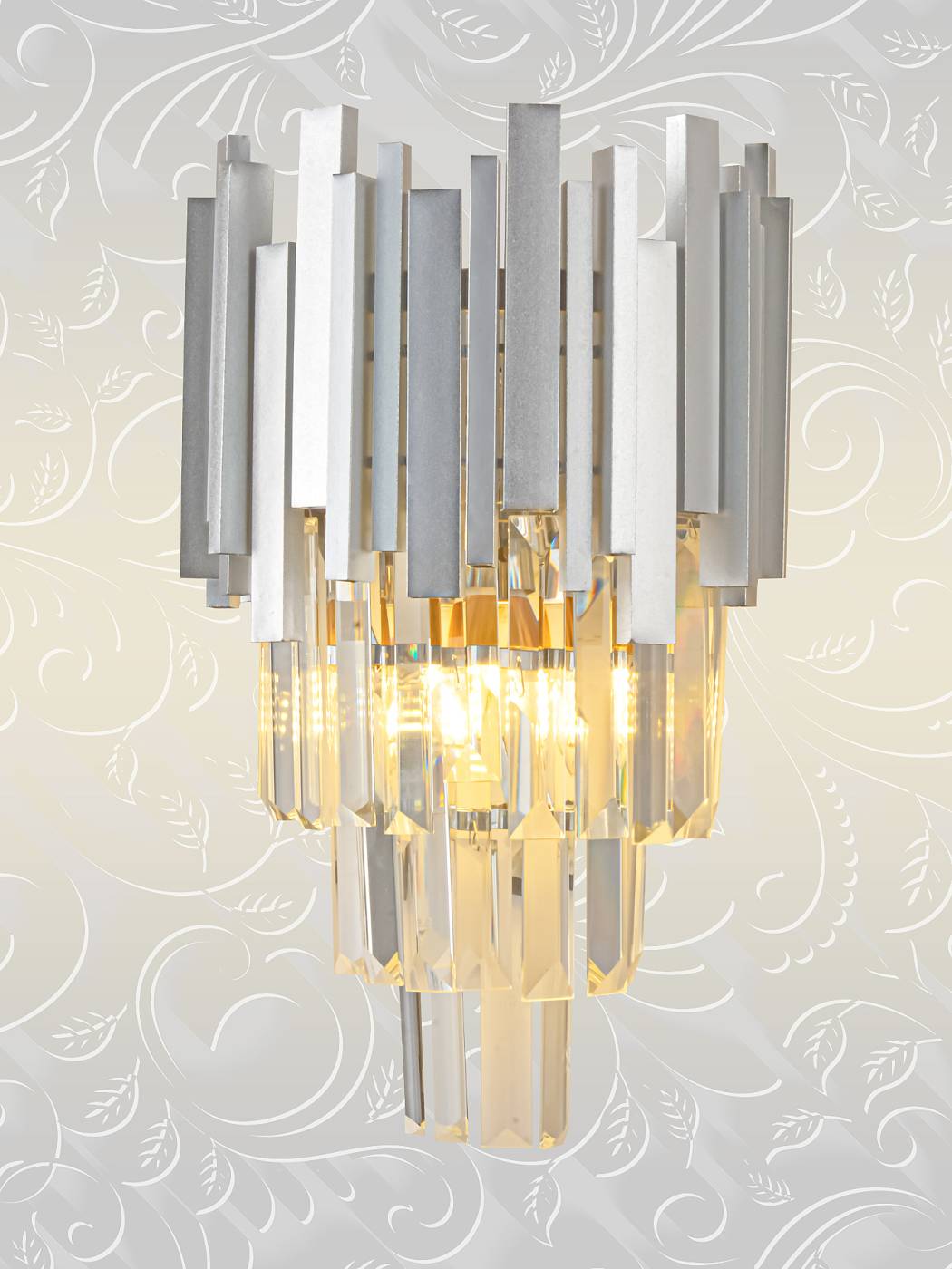 VERTIGO 81440/1W SILVER Настенное бра Natali Kovaltseva Vertigo VERTIGO 81440/1W SILVER