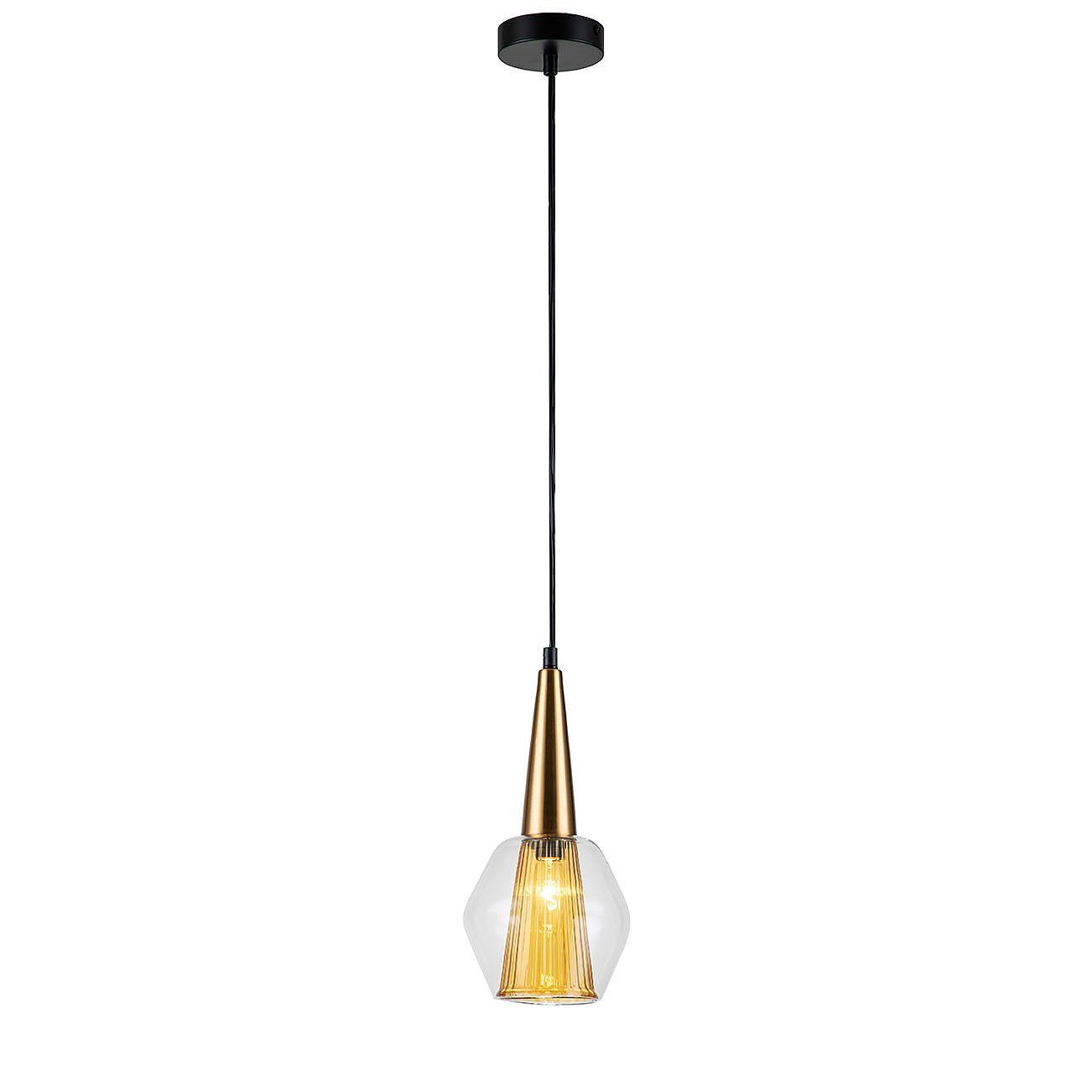 V000144 Светильник подвесной Indigo Narciso 13002/1P Black V000144