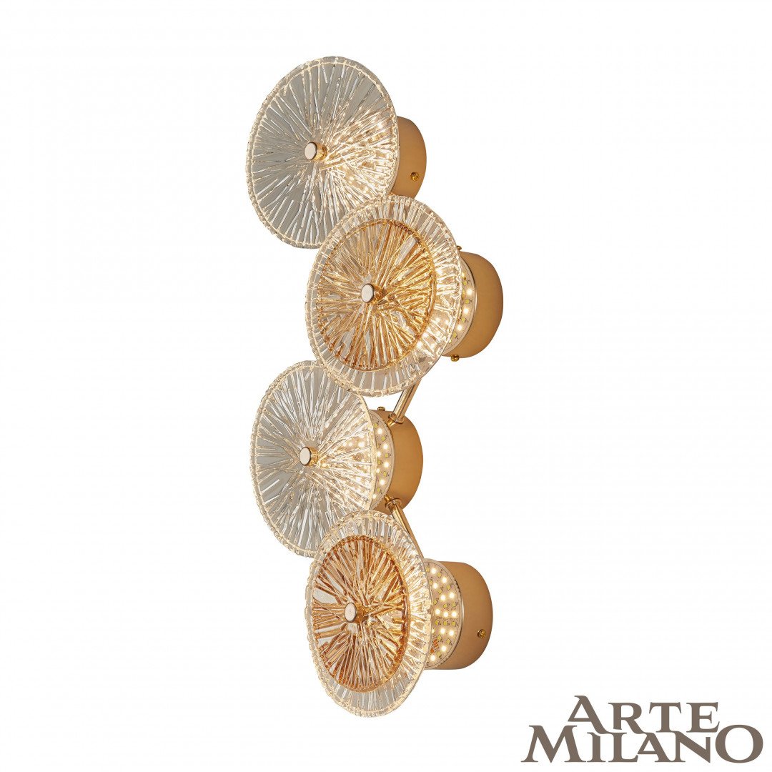 Настенное бра Arte Milano 4.1252B.D250.H500.LED G